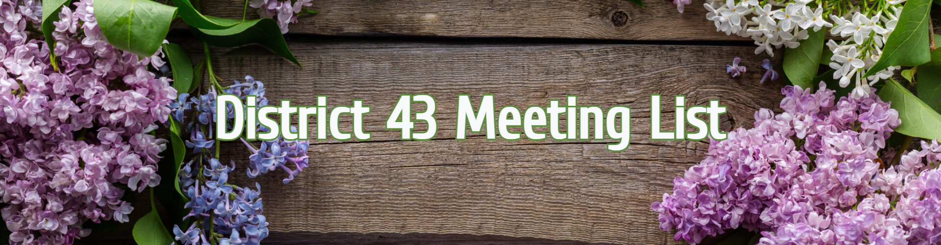 spring meeting list banner